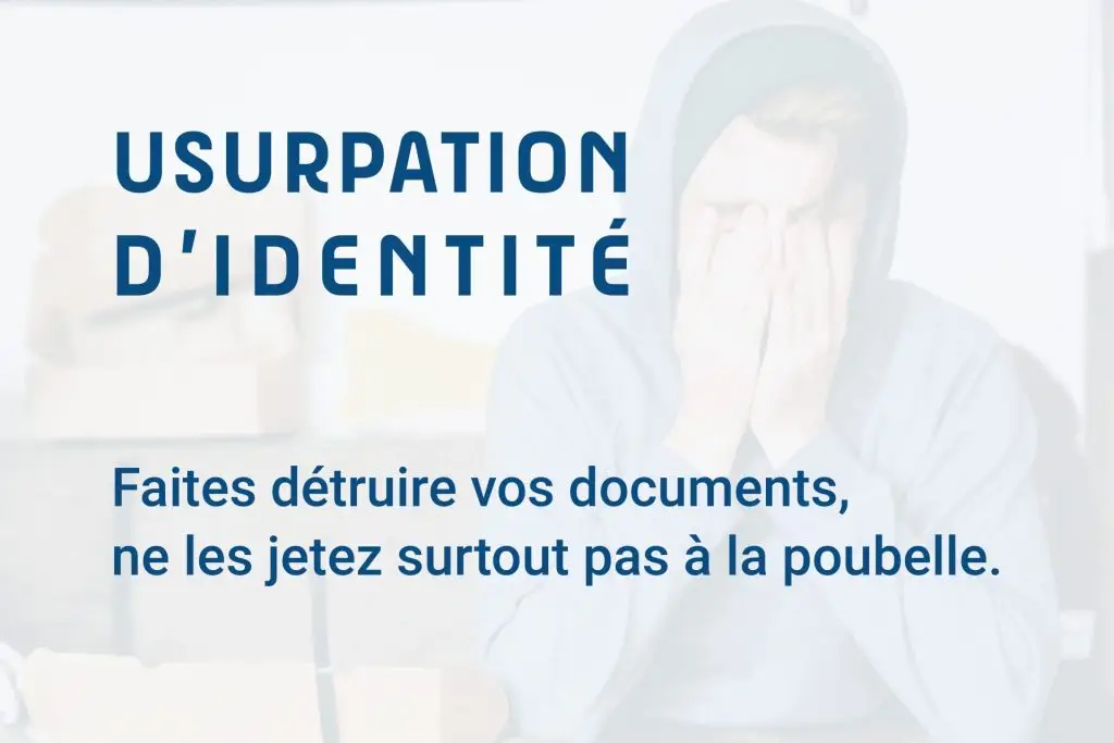 Usurpation d'identité