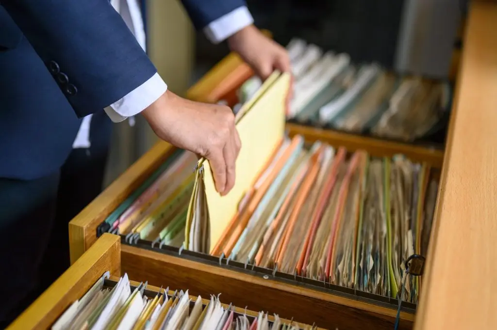 destruction de documents études notariales